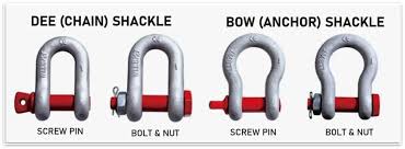 “D” Shackles & Bow Shackles